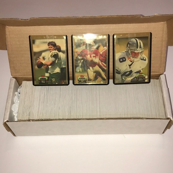 1992 Stadium Club Football 700 Card Set - Series I, II & III High Number Series - Picture 5 of 5